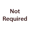 Not Required